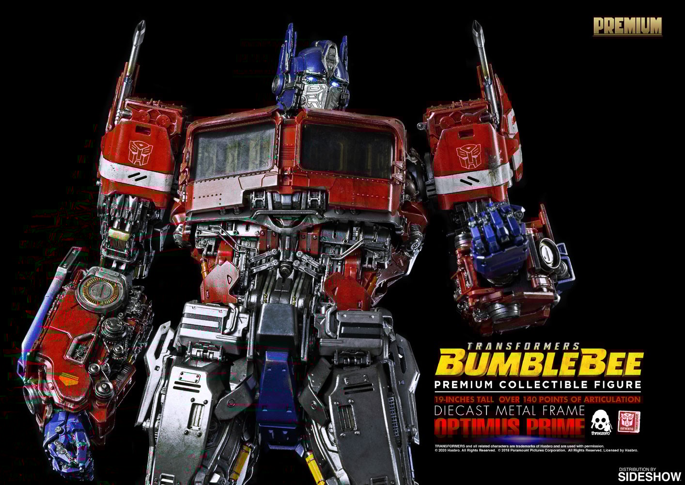 Optimus Prime Premium Scale Collectible Figure by Threezero