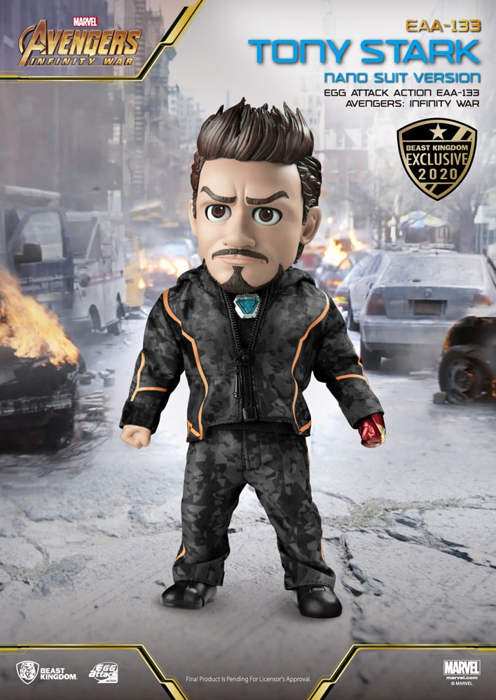 Marvel Tony Stark Nano Suit Action Figure  Exclusive Edition (Prototype Shown) View 1
