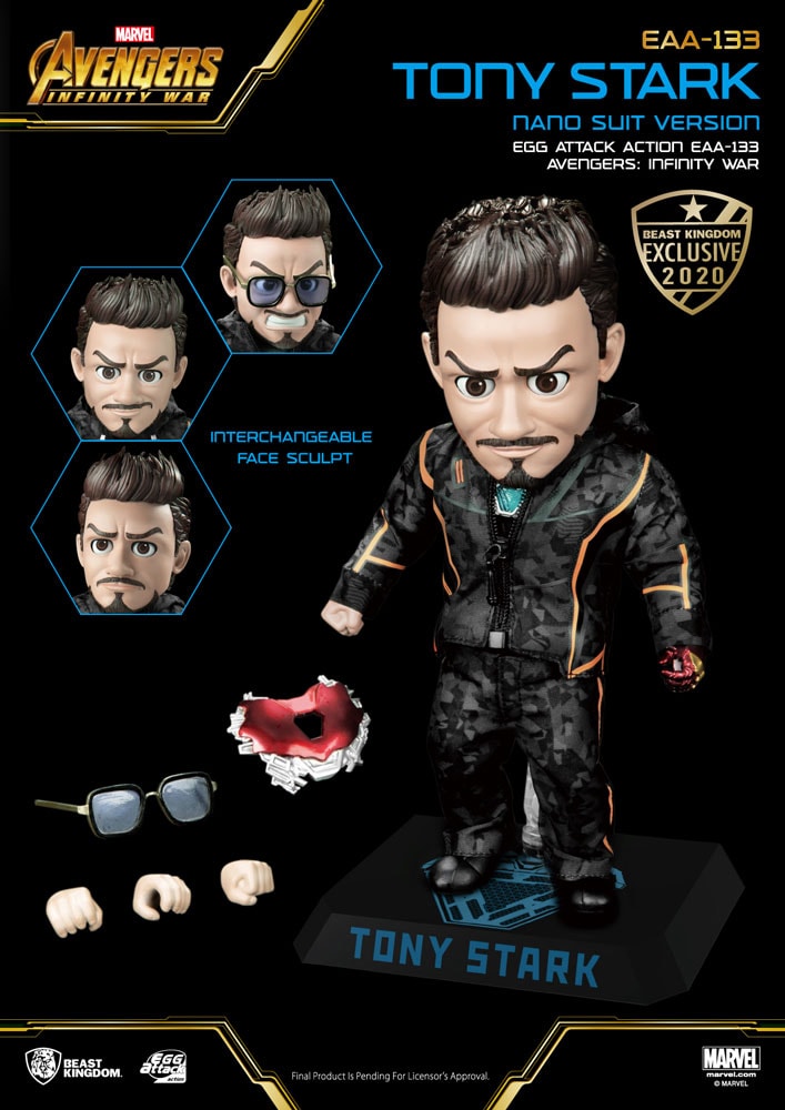 Marvel Tony Stark Nano Suit Action Figure  Exclusive Edition (Prototype Shown) View 9