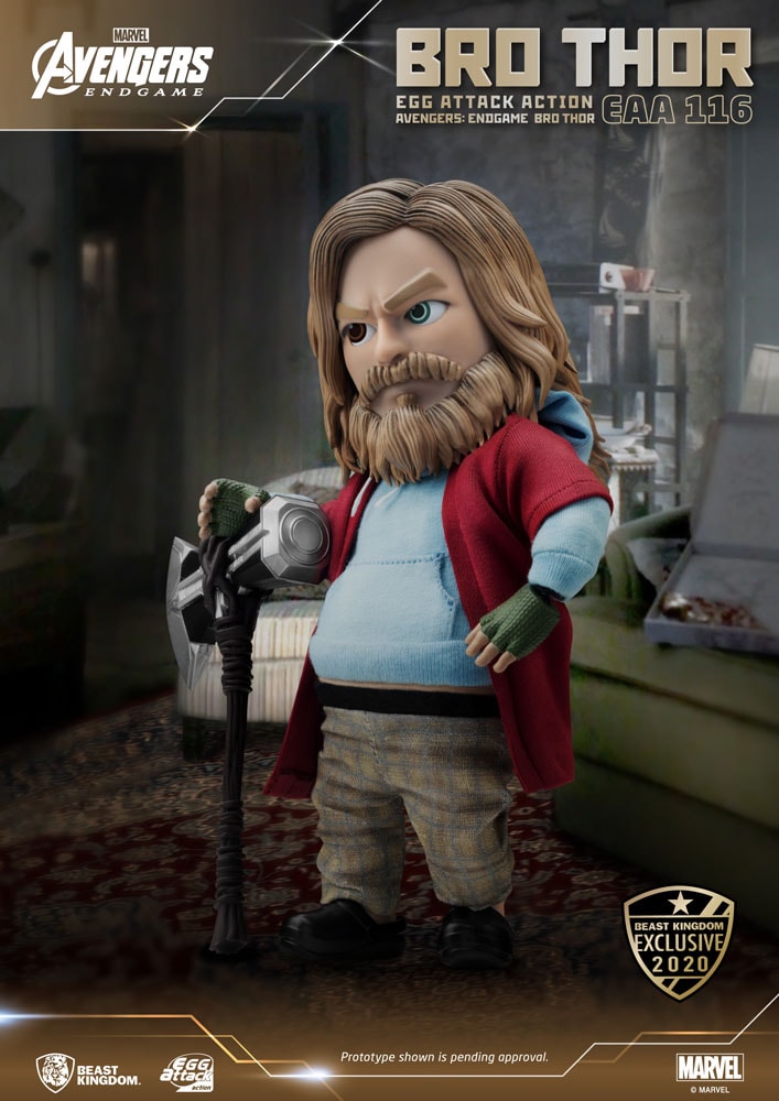 Marvel Bro Thor Action Figure  Exclusive Edition (Prototype Shown) View 2