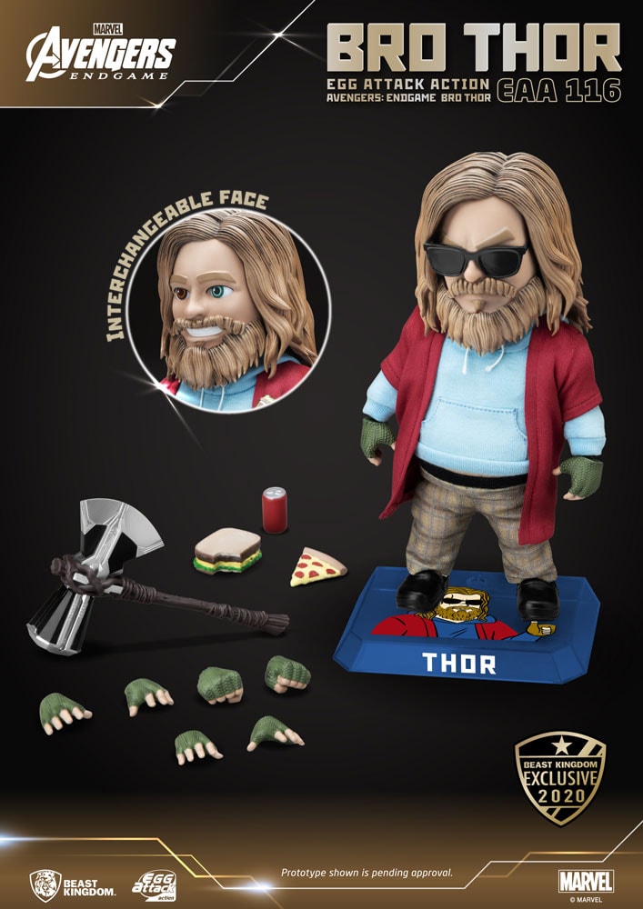Marvel Bro Thor Action Figure  Exclusive Edition (Prototype Shown) View 8