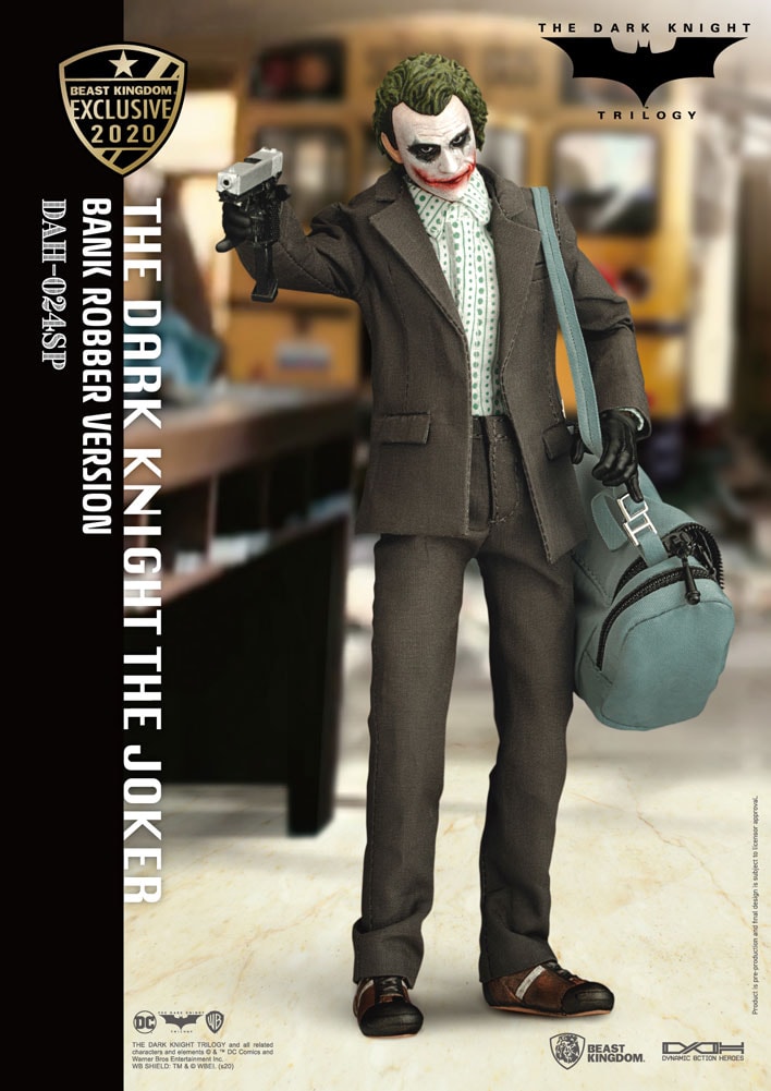 DC Comics The Joker (Bank Robber Version) Action Figure  Exclusive Edition (Prototype Shown) View 1