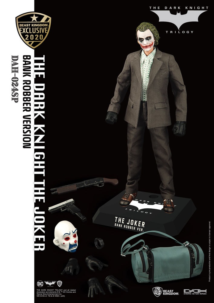 DC Comics The Joker (Bank Robber Version) Action Figure  Exclusive Edition (Prototype Shown) View 5