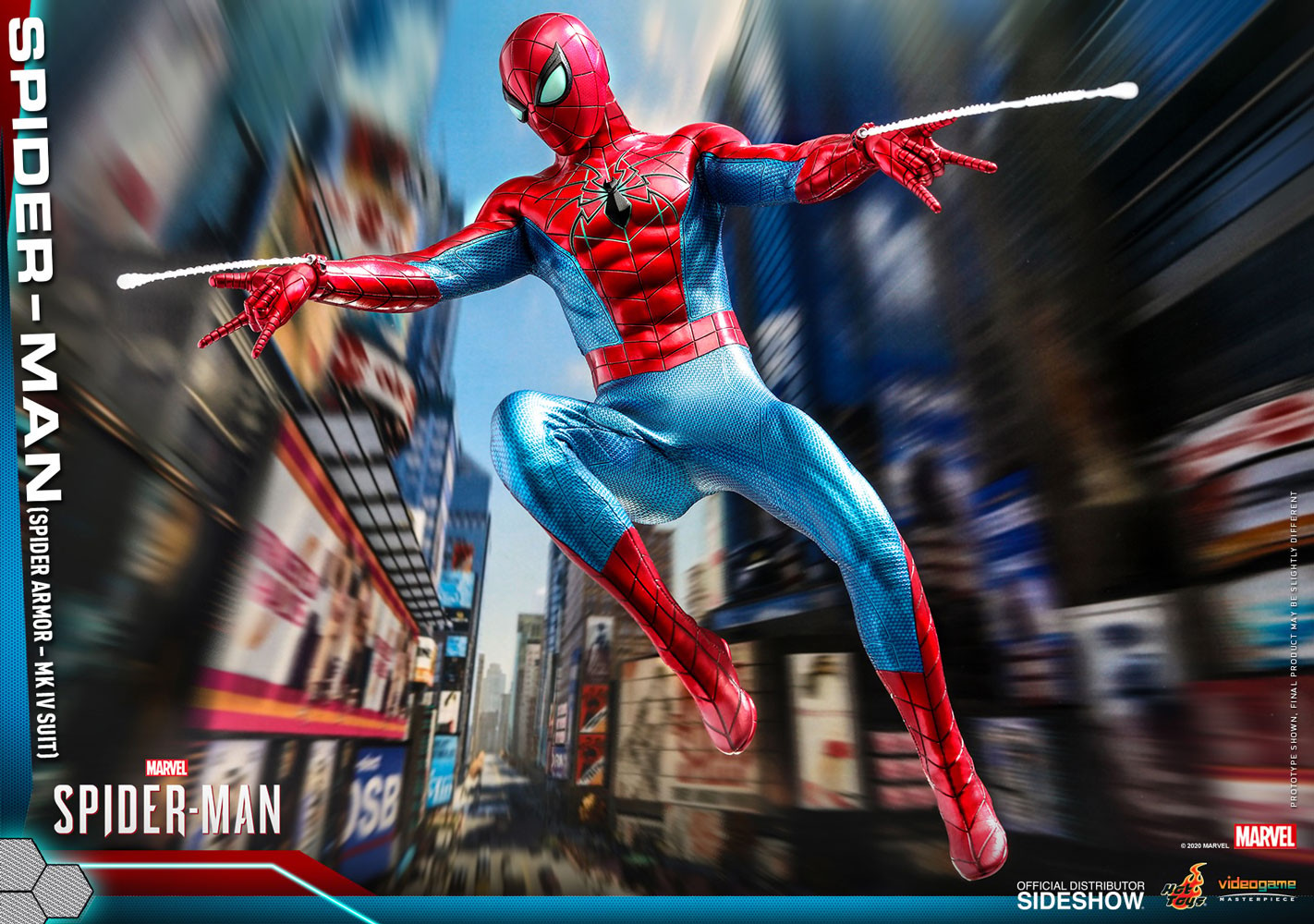 Spider-Man (Spider Armor - MK IV Suit) Sixth Scale Collectible Figure by  Hot Toys | Sideshow Collectibles