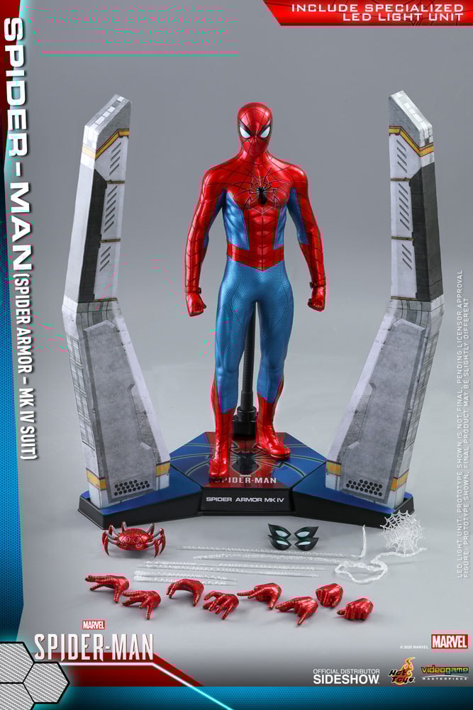 Spider-Man (Spider Armor - MK IV Suit) Sixth Scale