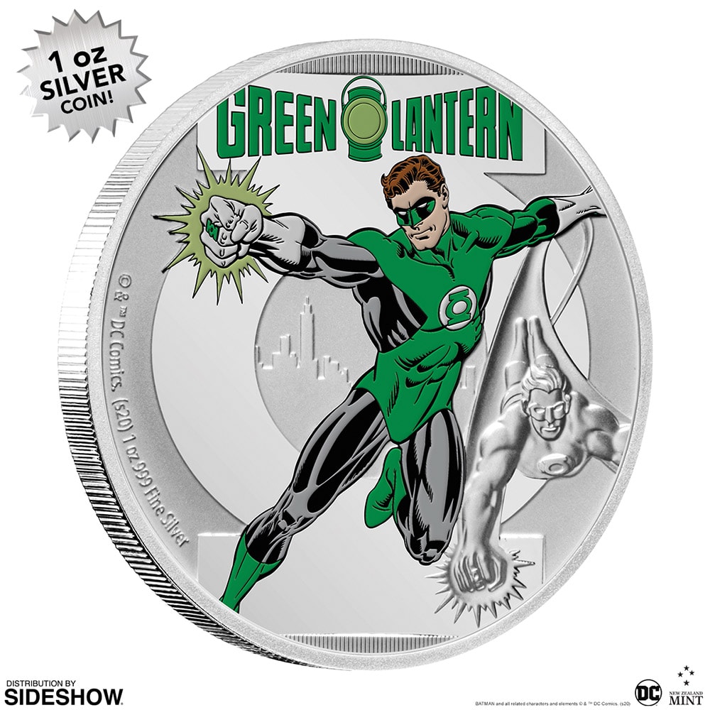 Green Lantern 1oz Silver Coin- Prototype Shown