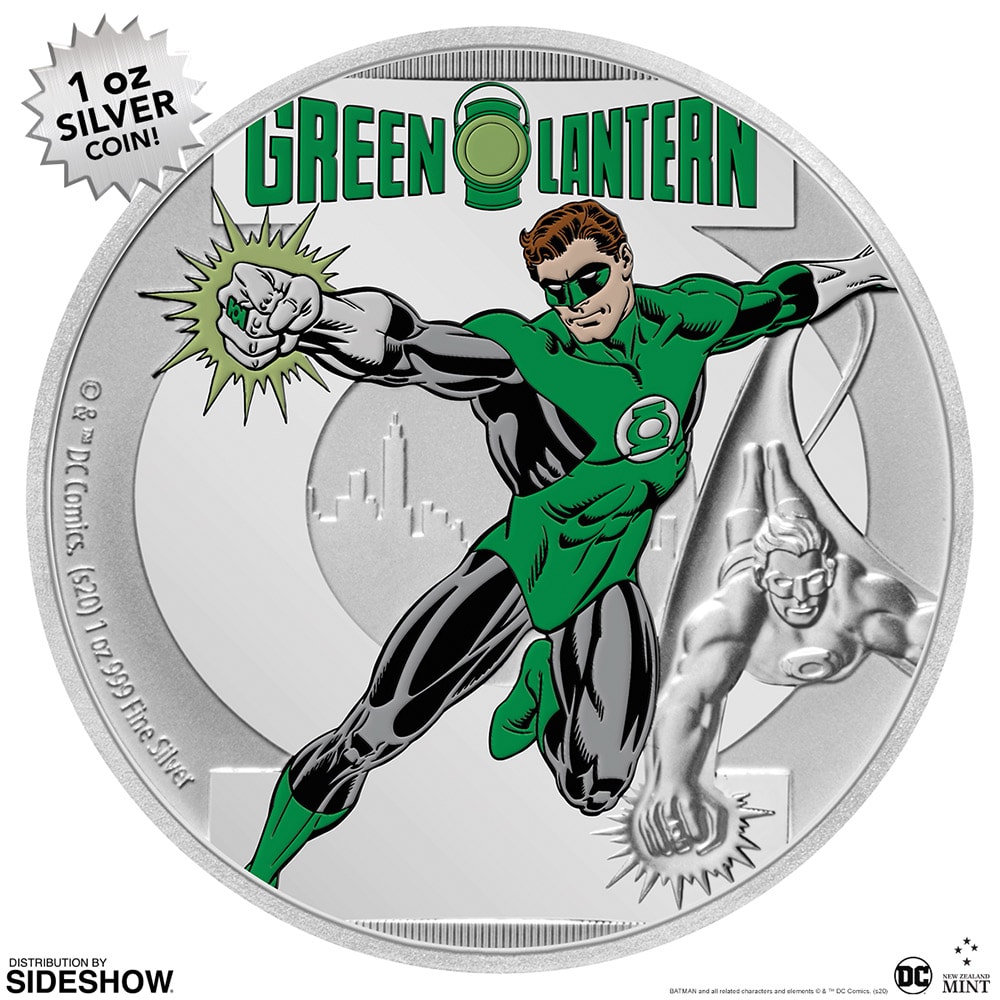 Green Lantern 1oz Silver Coin- Prototype Shown