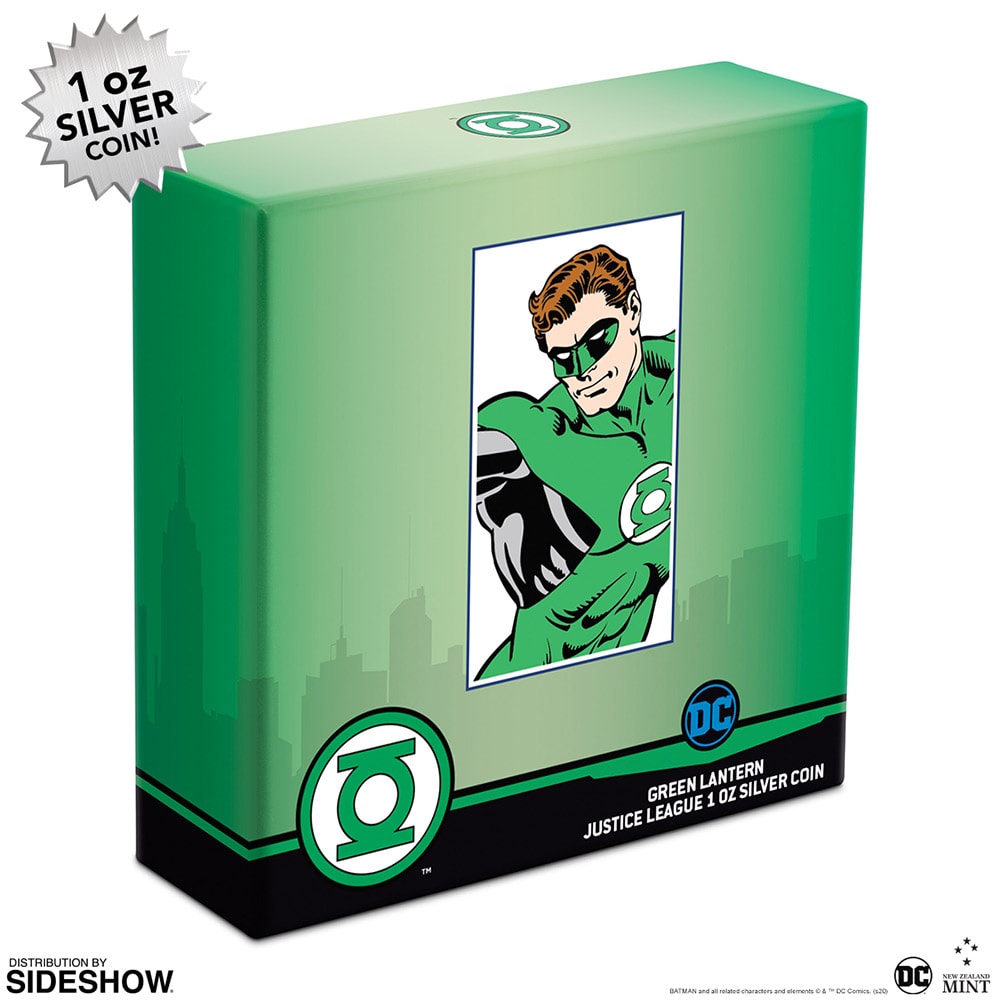 Green Lantern 1oz Silver Coin- Prototype Shown