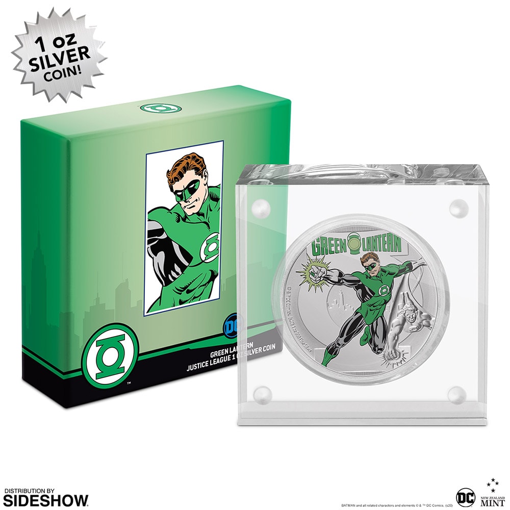 Green Lantern 1oz Silver Coin- Prototype Shown