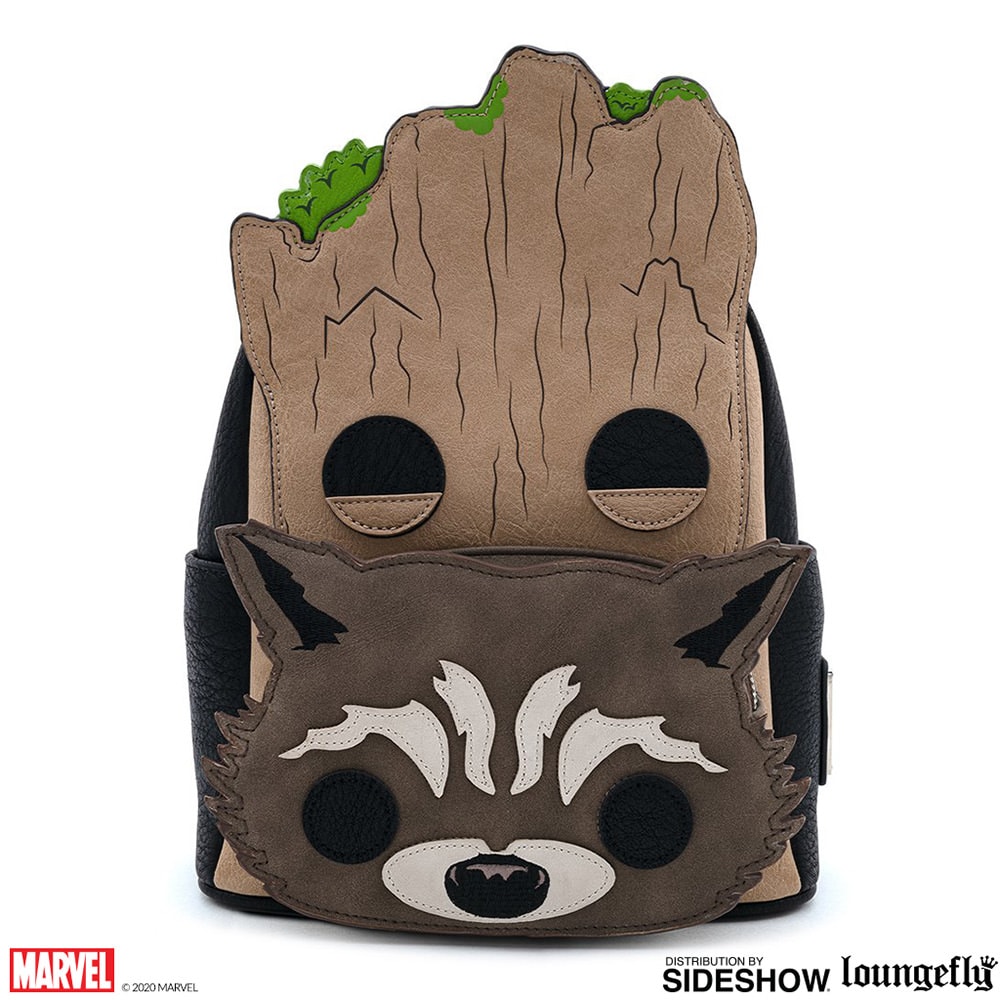 Groot and Rocket Cosplay Mini Backpack (Prototype Shown) View 1