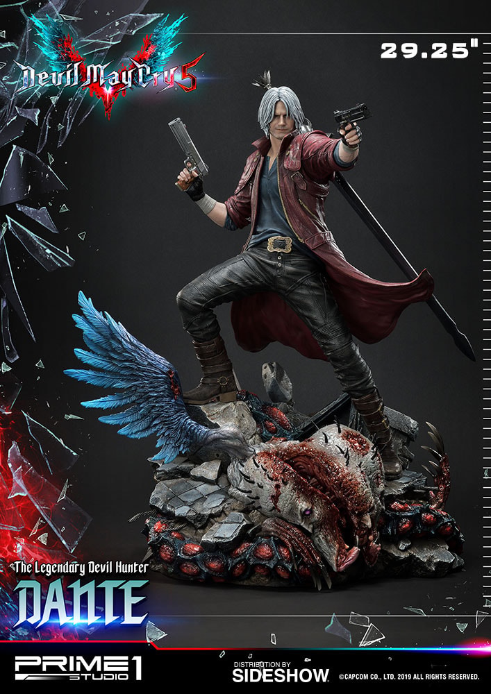 Devil May Cry V Dante Deluxe Statues  (Prototype Shown) View 5