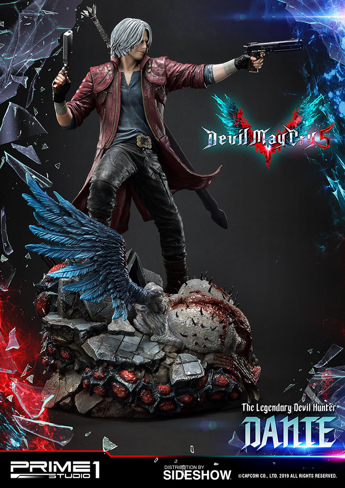 Devil May Cry V Dante Deluxe Statues  (Prototype Shown) View 6