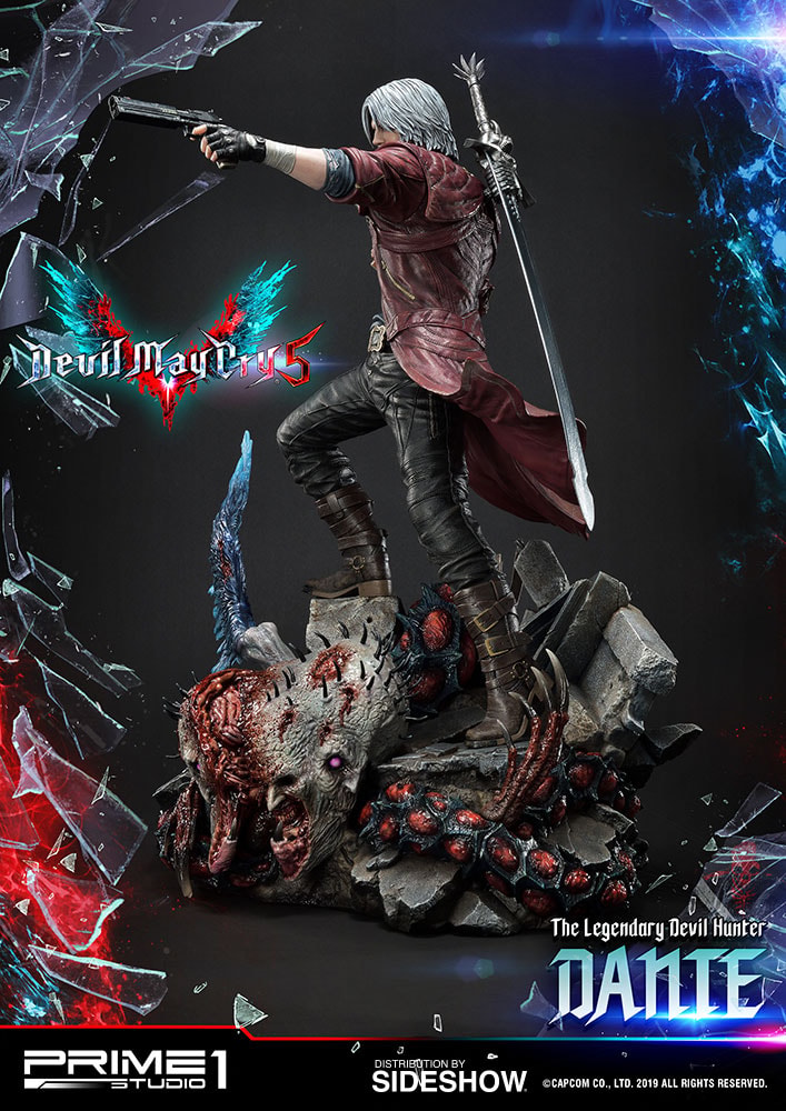 Devil May Cry V Dante Deluxe Statues  (Prototype Shown) View 8
