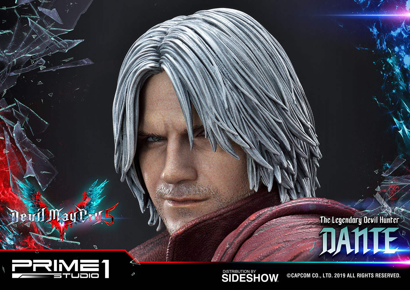 Devil May Cry V Dante Deluxe Statues  (Prototype Shown) View 12