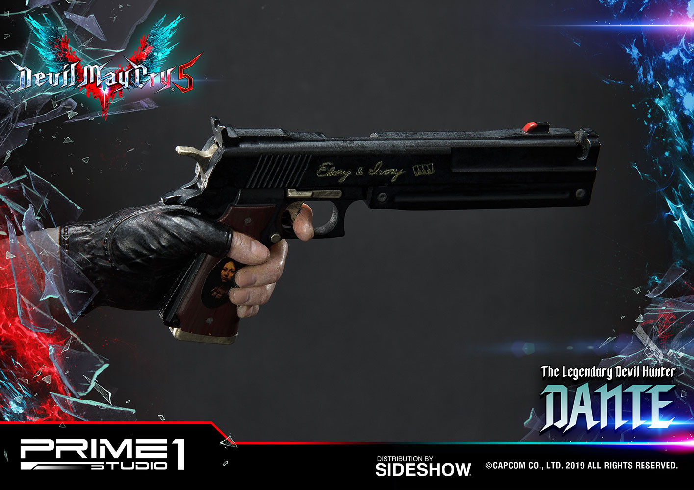 Devil May Cry V Dante Deluxe Statues  (Prototype Shown) View 17