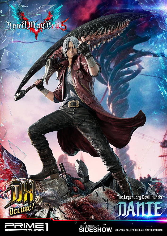 Devil May Cry V Dante Deluxe Statues  (Prototype Shown) View 27