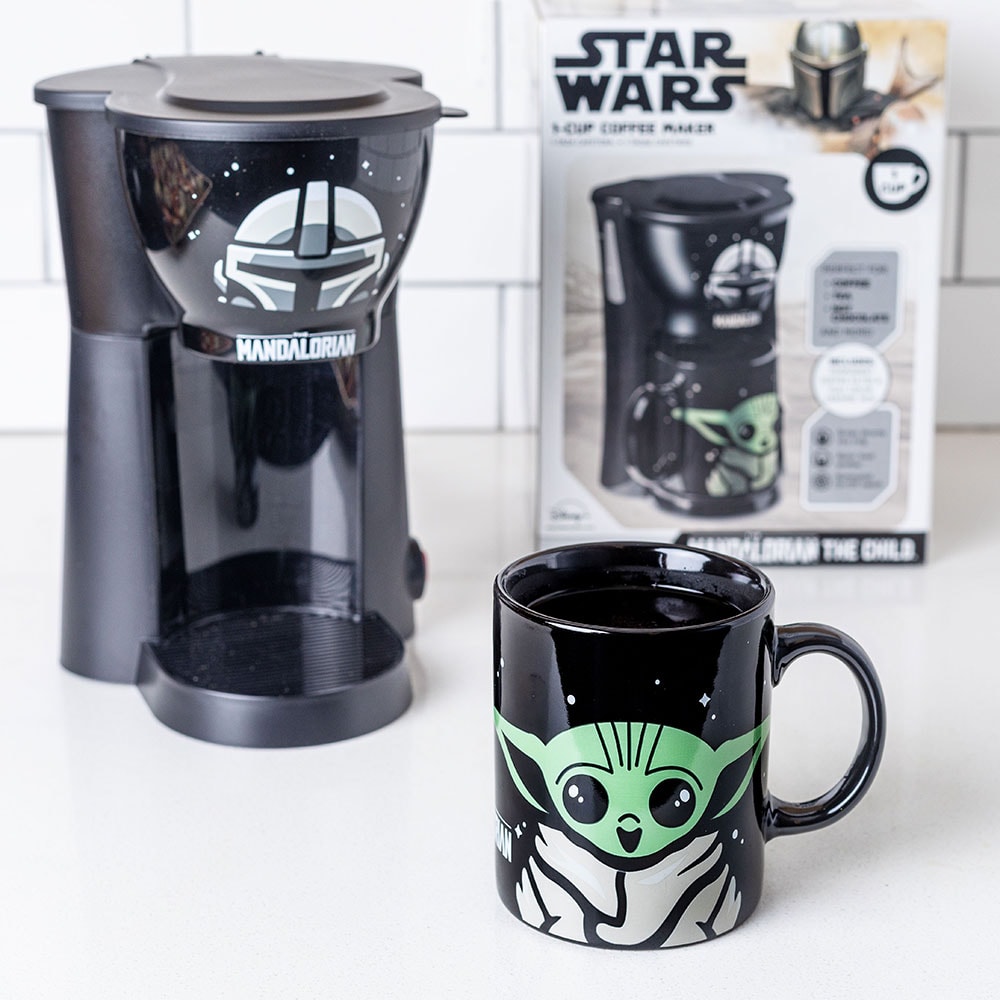 The Mandalorian Inline Single Cup Coffee Maker with Mug (Prototype Shown) View 10
