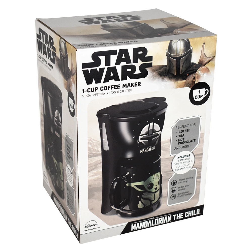 Star Wars 1-Cup Coffee Maker with Mug,Black, Single Serve