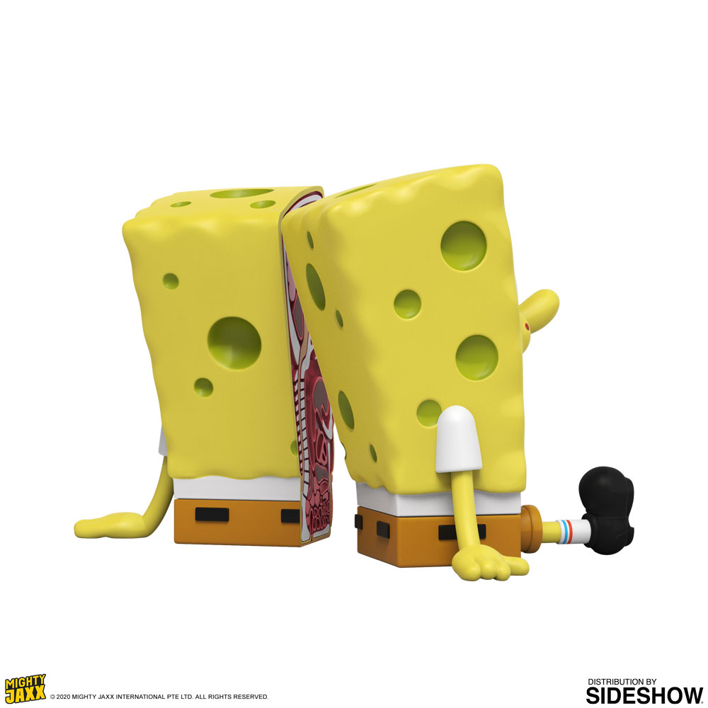 SpongeBob SquarePants XXPOSED Spongebob Squarepants Polystone Statue  (Prototype Shown) View 6
