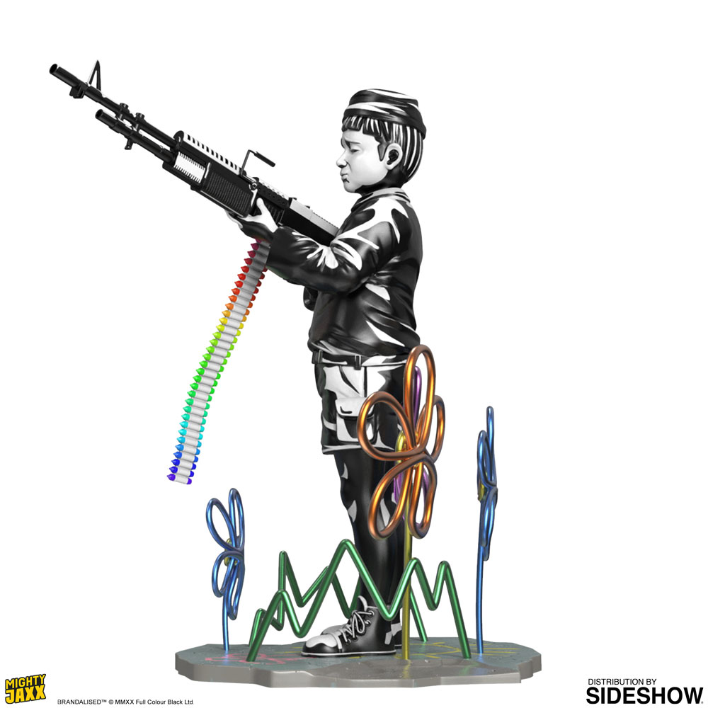 Crayon Shooter Polystone Sculpture – Post Modern Vandal