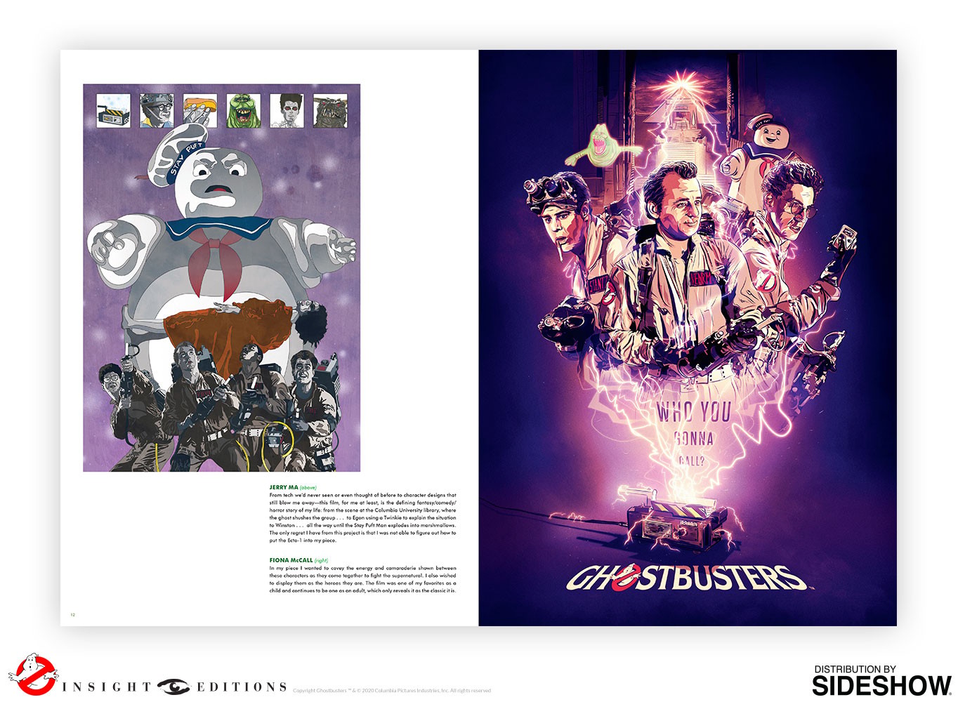 Ghostbusters Ghostbusters: Artbook Book  (Prototype Shown) View 2