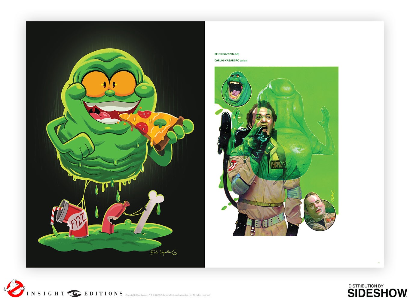 Ghostbusters Ghostbusters: Artbook Book  (Prototype Shown) View 3