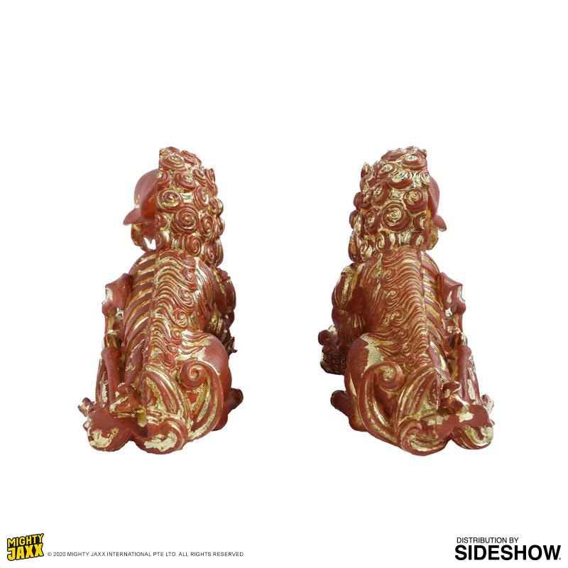 XXRAY+ Foo Dogs (Terracotta) Collectible Set by Mighty Jaxx