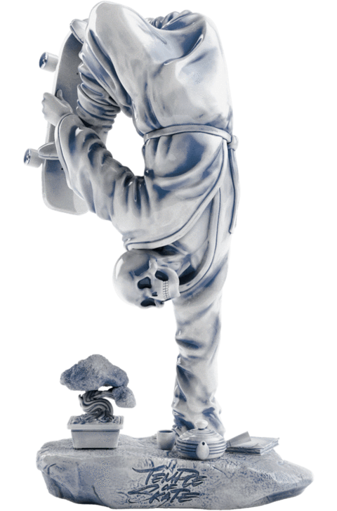 PRANK PROJECT アイボリー スタッズサボ Zen Plant Polystone Statue by Mighty Jaxx | Sideshow Collectibles