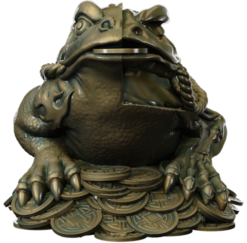 XXRAY+ Fortune Frog- Prototype Shown