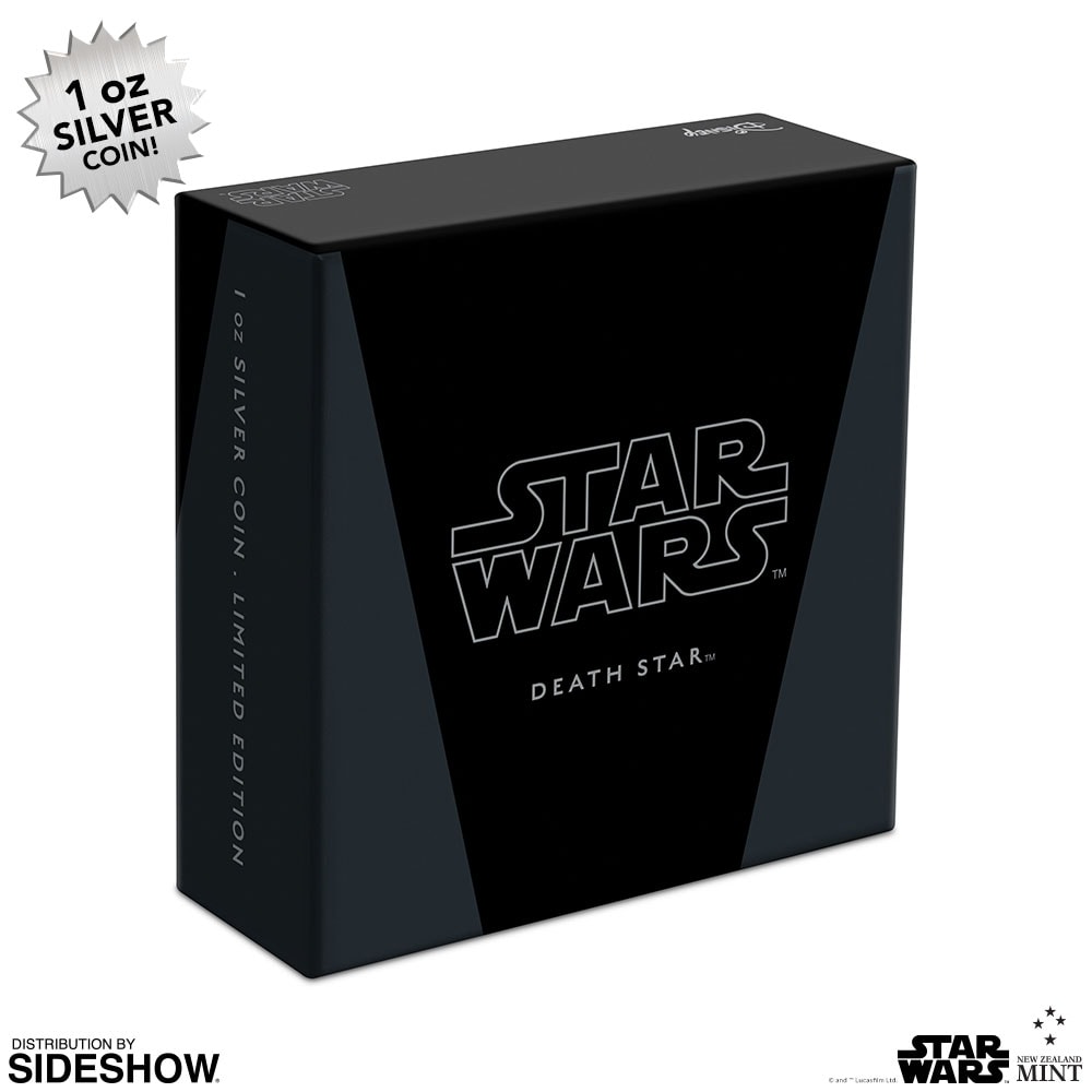 Death Star Silver Coin (Prototype Shown) View 5