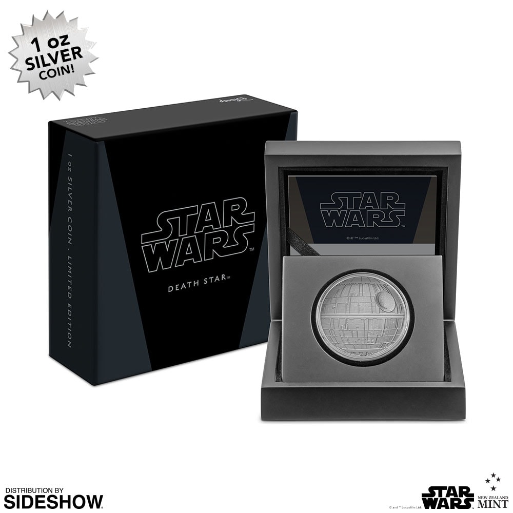 Death Star Silver Coin (Prototype Shown) View 6
