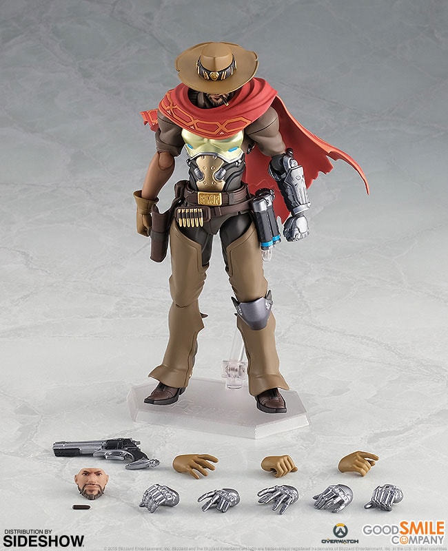 Overwatch McCree Figma Collectible Figure  (Prototype Shown) View 6