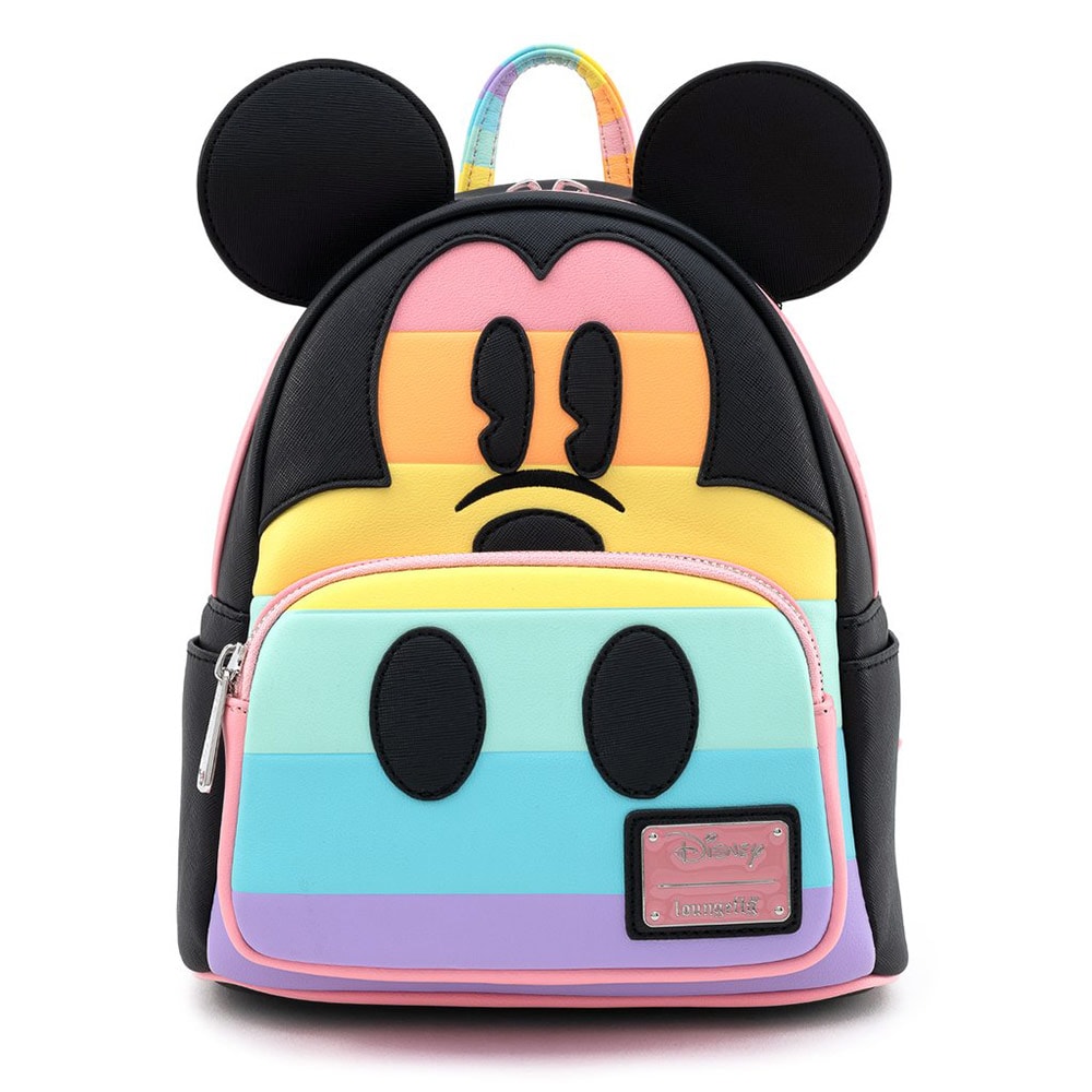 Mickey mouse rainbow mini backpack by loungefly on sale