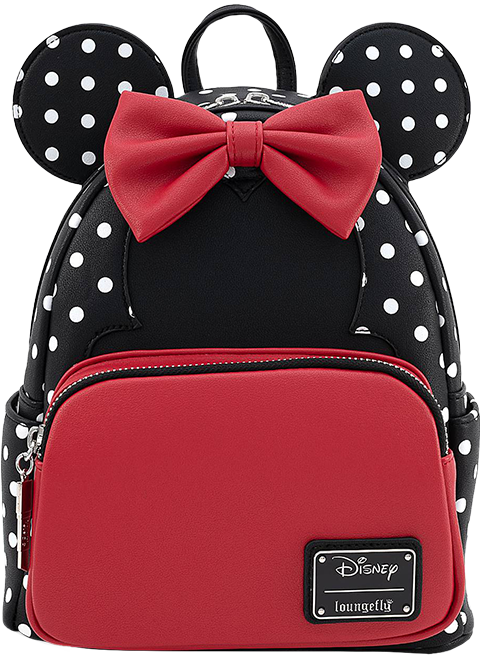 Minnie mouse polka dot backpack hotsell