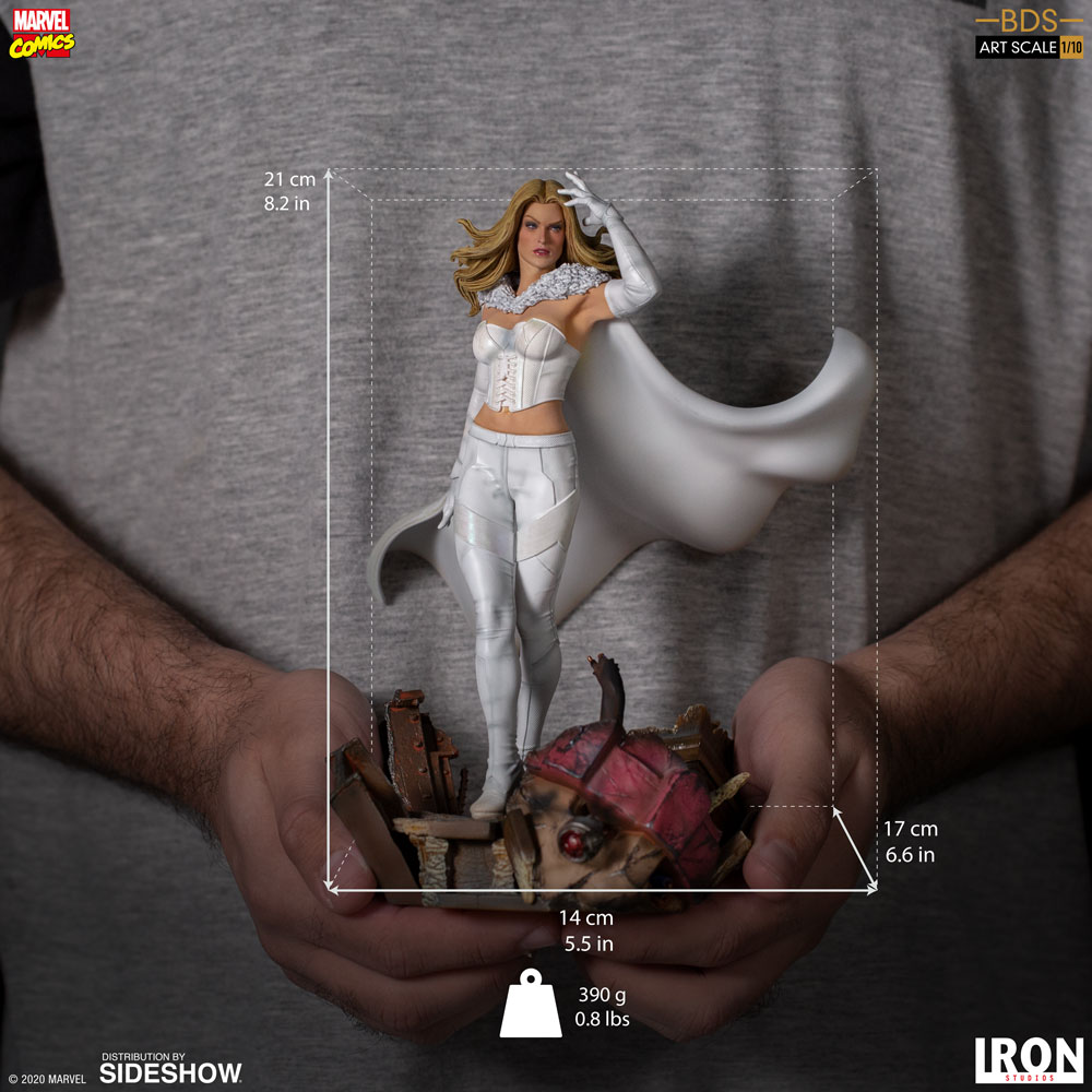 Emma Frost Art Scale Statue by Iron Studios | Sideshow Collectibles