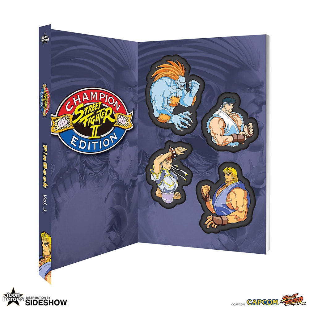 Street Fighter Vol. 3 Pinbook- Prototype Shown