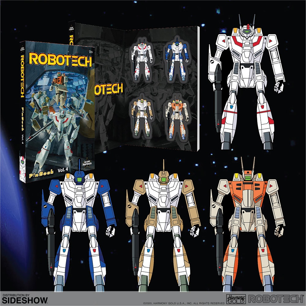 Robotech Vol. 4 Pinbook by Icon Heroes | Sideshow Collectibles