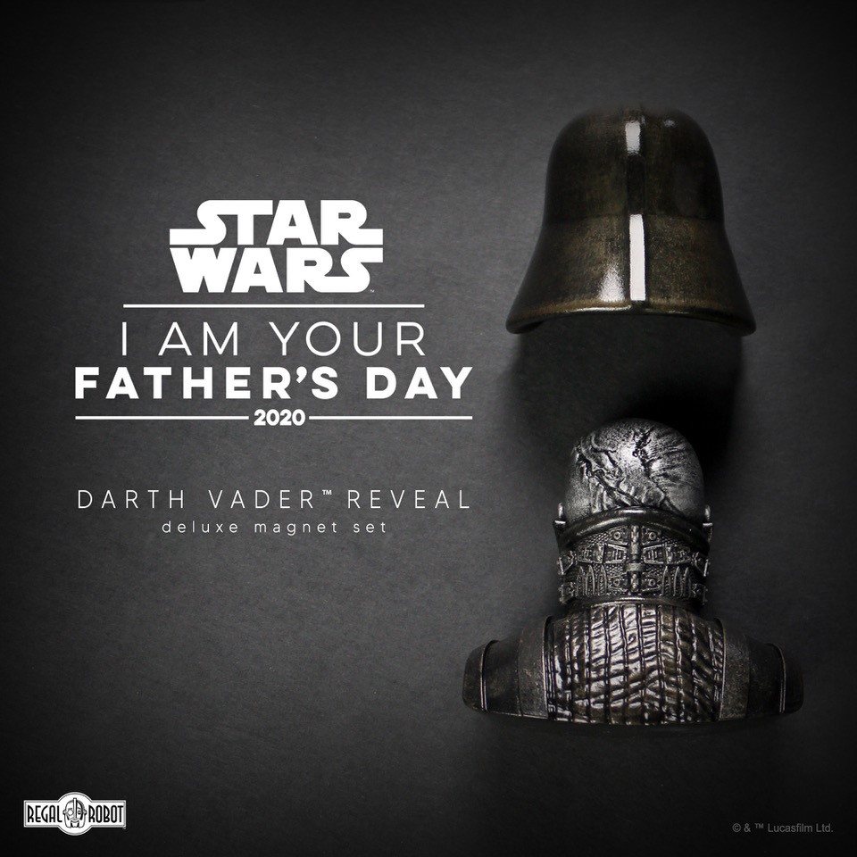 Darth Vader Reveal Deluxe Magnet Set- Prototype Shown