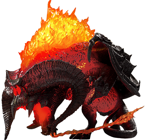 X-Plus ロード・オブ・ザ・リング スBALROG 2.0 LIGHT UP The Lord of the Rings Balrog 2.0 Light Up Version Vinyl