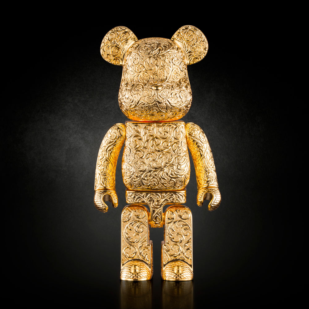 MEDICOM TOY - 送料無料  Selangor Gold ver. 400% Be@rbrick Royal Selangor Arabesque Golden 400% Figure