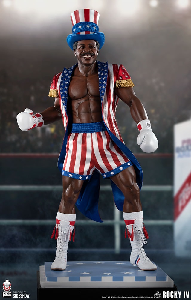 Rocky Apollo Creed (Rocky IV Edition) 1:3 Scale Statue  (Prototype Shown) View 1