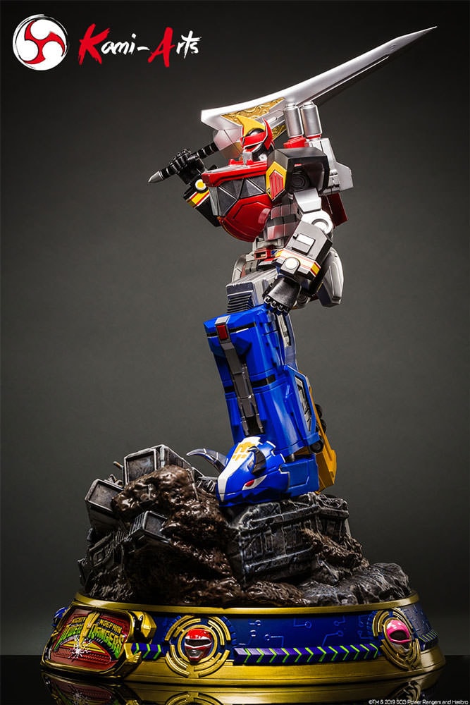 Mighty Morphin Power Rangers Megazord Statues  (Prototype Shown) View 7