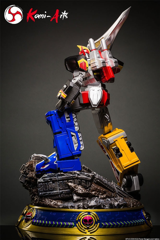 Mighty Morphin Power Rangers Megazord Statues  (Prototype Shown) View 9