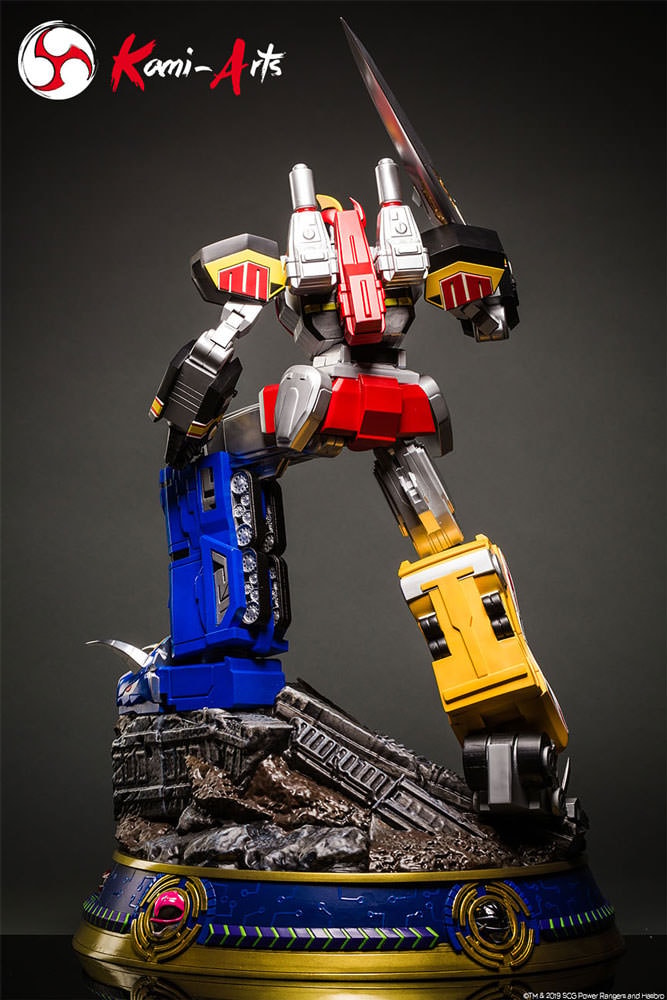 Mighty Morphin Power Rangers Megazord Statues  (Prototype Shown) View 10