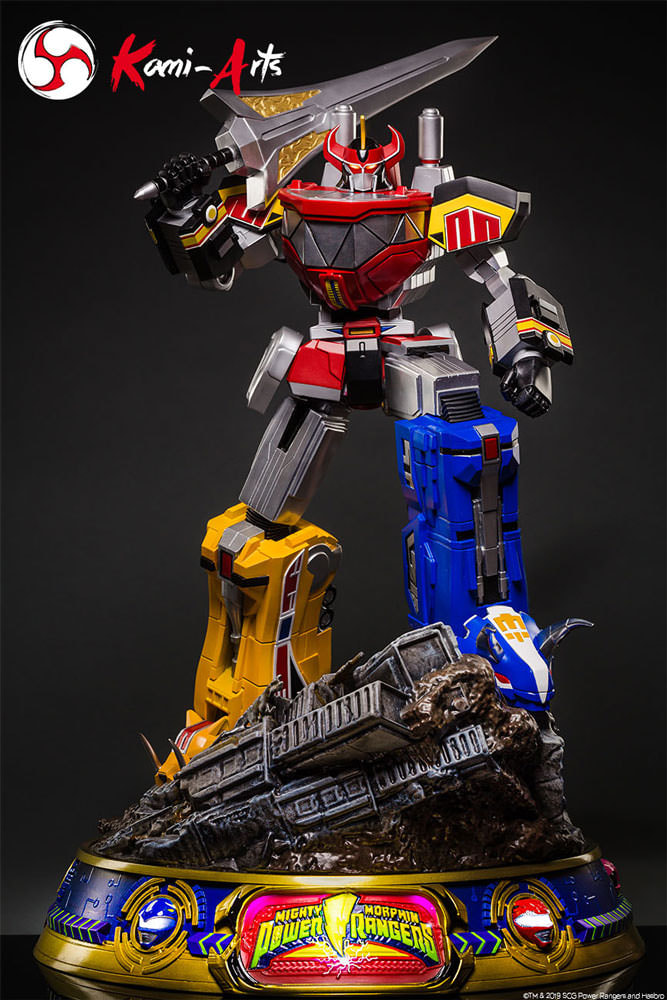 Mighty Morphin Power Rangers Megazord Statues  (Prototype Shown) View 1