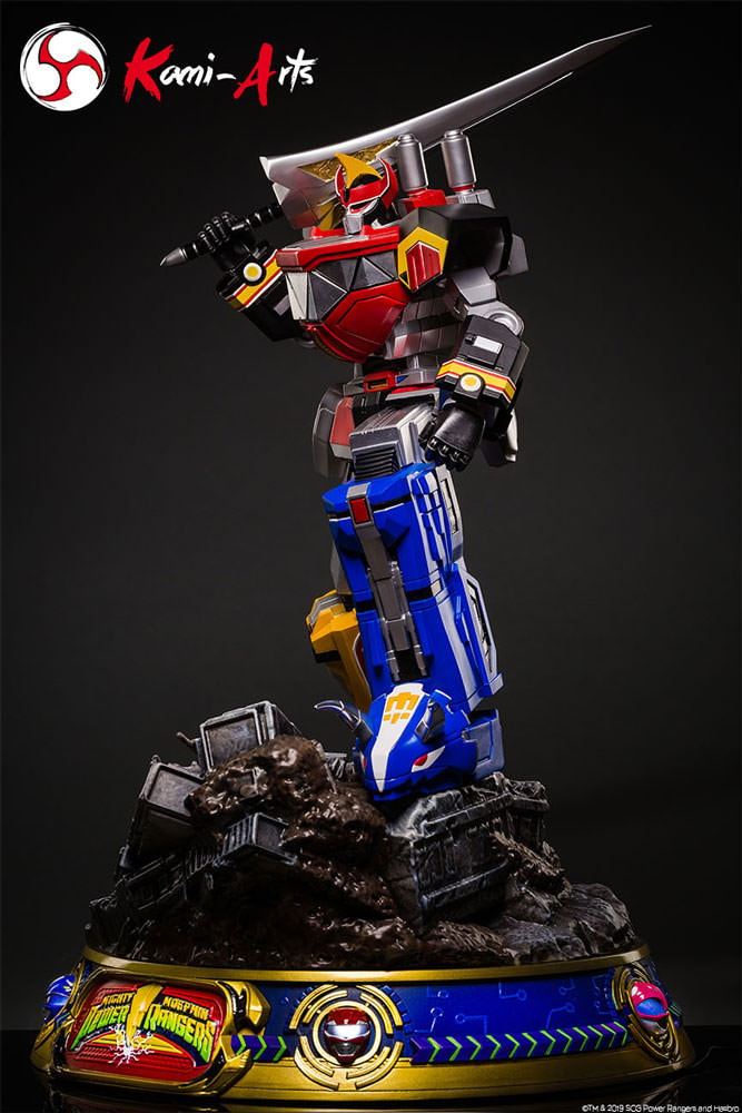 Mighty Morphin Power Rangers Megazord Statues  (Prototype Shown) View 12