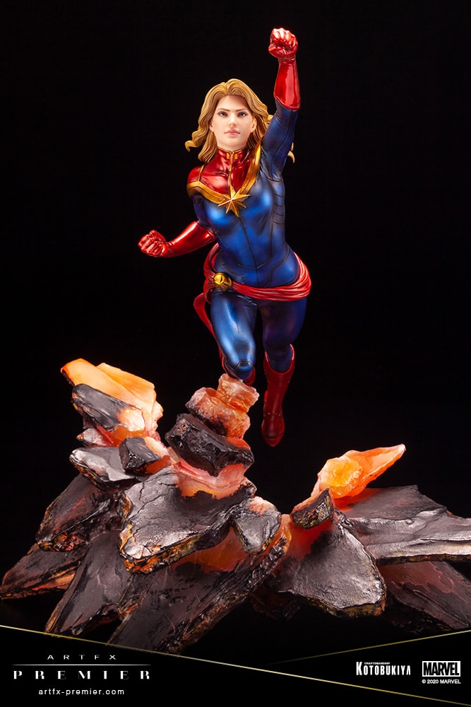 ARTFX PREMIER キャプテン・マーベル MARVEL UNIVERSE Captain Marvel ARTFX Premier Statue by Kotobukiya | Sideshow