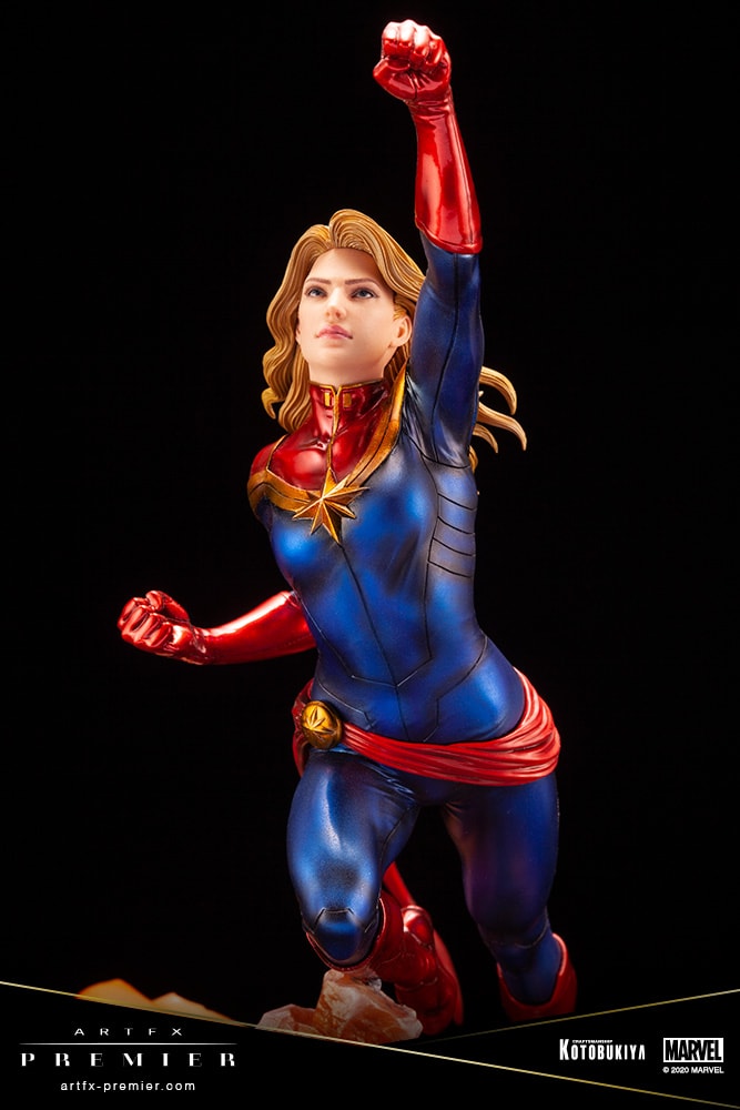 ARTFX PREMIER キャプテン・マーベル MARVEL UNIVERSE Captain Marvel ARTFX Premier Statue by Kotobukiya | Sideshow