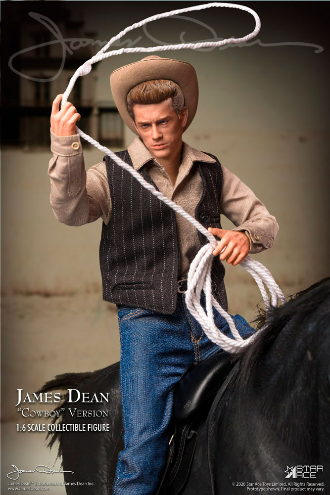 James Dean James Dean (Cowboy Deluxe Version) Sixth Scale Figure  (Prototype Shown) View 3