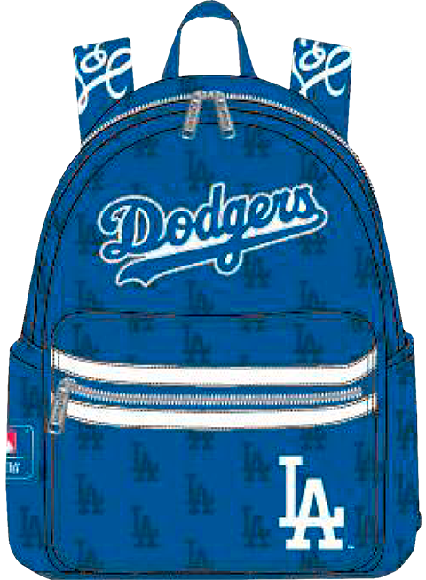 Dodgers Blue AOP Mini Backpack by Loungefly Sideshow Collectibles